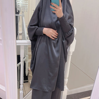 Vestido Camisero Oversize de Color Sólido para Uso Diario - Image 25