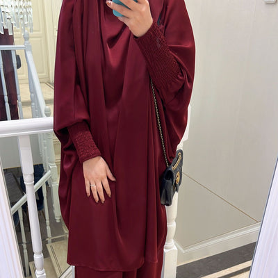 Vestido Camisero Oversize de Color Sólido para Uso Diario - Image 34