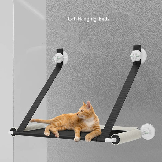 Hamaca Colgante para Gatos con Ventosas - Nido Plegable para Ventana - Image 13