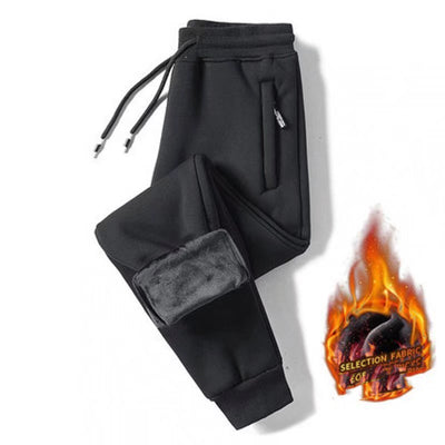 Pantalones Casuales Deportivos de Lana Cachemir Gruesa para Hombre - Image 21