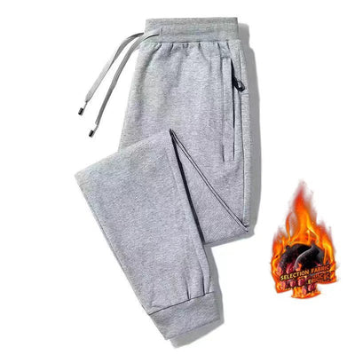 Pantalones Casuales Deportivos de Lana Cachemir Gruesa para Hombre - Image 24