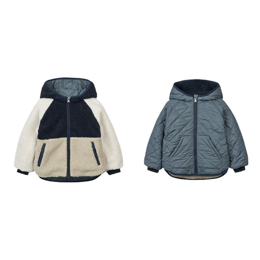 Abrigo Infantil Reversible con Capucha de Algodón - Image 13