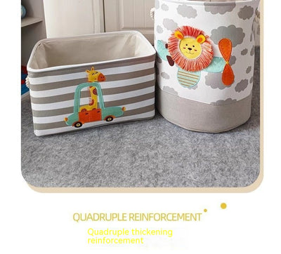 Canasta Organizadora de Juguetes Infantil con Diseño Cartoon - Image 10