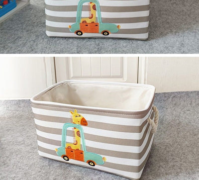 Canasta Organizadora de Juguetes Infantil con Diseño Cartoon - Image 18