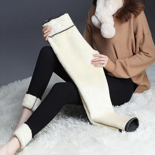 Leggins Talle Alto de Lana de Cordero con Elasticidad Premium - Image 28