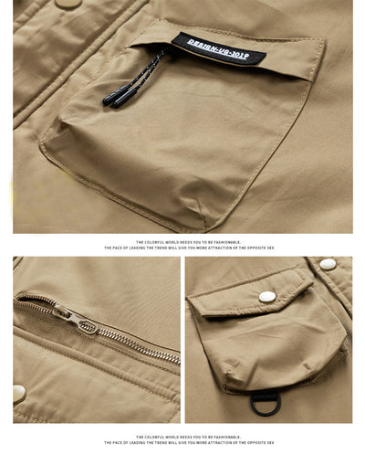 Parka de Invierno para Hombre Acolchada con Capucha y Cuello de Piel - Image 16