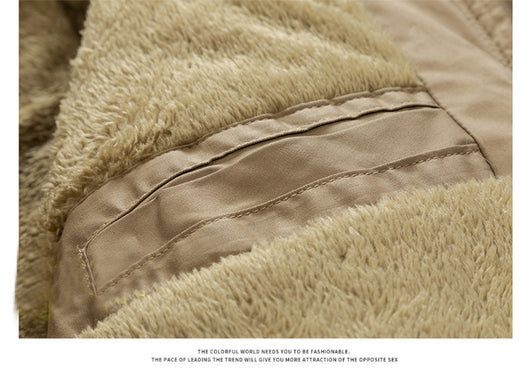 Parka de Invierno para Hombre Acolchada con Capucha y Cuello de Piel - Image 19