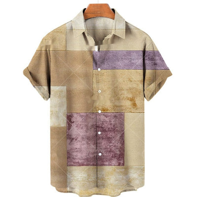 Camisa Casual para Hombre con Impresión 3D Digital - Image 12