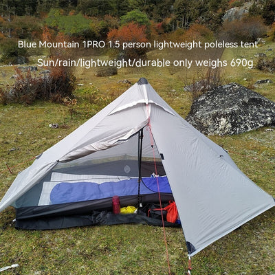Carpa de Camping Impermeable sin Varillas - Image 9