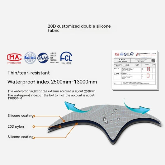 Carpa de Camping Impermeable sin Varillas - Image 11