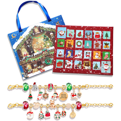 Calendario de Adviento 24 Días con Pulseras Tejidas Artesanales - Caja de Sorpresas Navideña - Image 8
