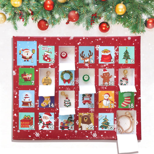 Calendario de Adviento 24 Días con Pulseras Tejidas Artesanales - Caja de Sorpresas Navideña - Image 10
