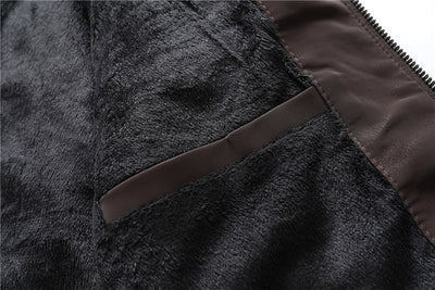 Chaqueta de Cuero Lavado para Hombre - Image 17