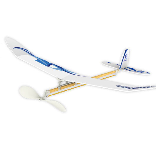 Avión de Alas Dobles Impulsado por Energía Elástica - Image 13