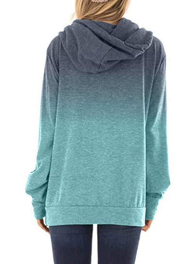 Sudaderas bicolores de moda para mujer - Image 5