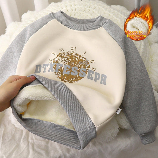 Suéter Térmico para Niños con Forro Polar - Abrigo Grueso Otoño Invierno - Image 16
