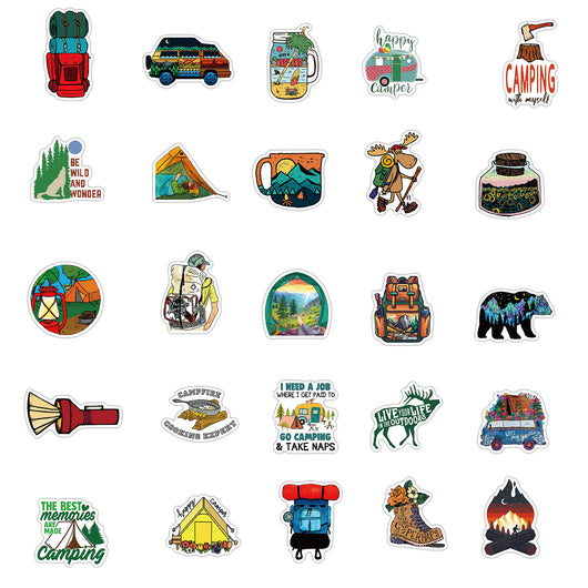 A large collection of cute cartoon animal stickers, including a monkey, pig, shark, penguin, elephant, and more, arranged in a circle. - Image 62