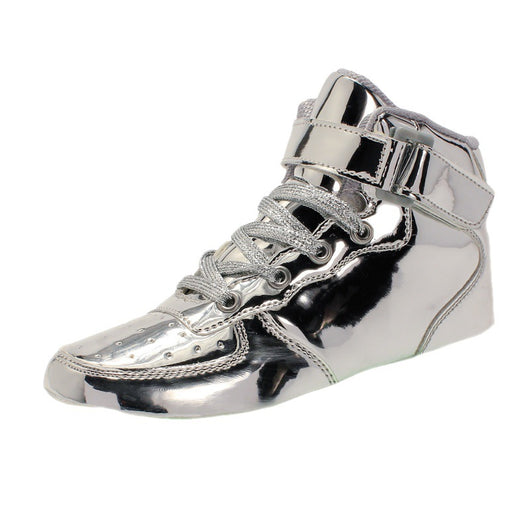 Zapatillas Deportivas Altas con Velcro Luminoso Recargables para Niños - Image 25