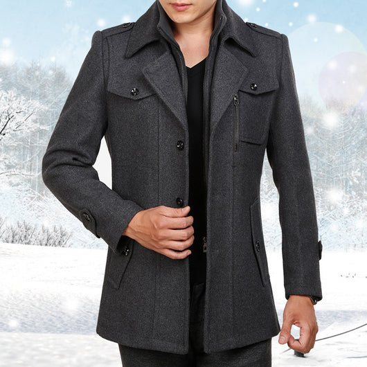 Abrigo de Lana para Hombre - Invierno Premium - Image 10