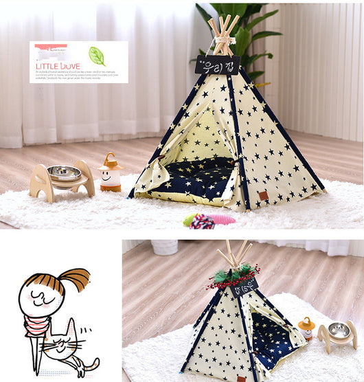 Casa Portátil Lavable para Mascotas - Cama y Juguetero para Perros y Gatos - Image 9