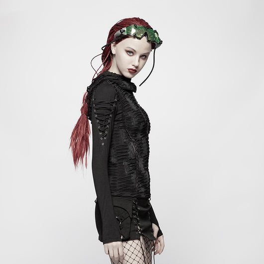 Camiseta Manga Larga Harajuku Estilo Urbano para Mujer - Image 7