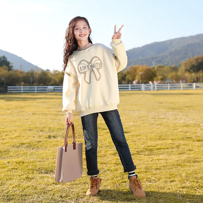 Suéter para Niñas con Forro Polar - Ropa de Otoño e Invierno - Image 10