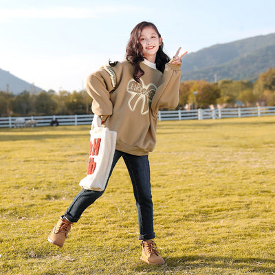 Suéter para Niñas con Forro Polar - Ropa de Otoño e Invierno - Image 13