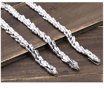 Pulsera Dragón Azul Punk Beast Personalizada para Hombre - Image 20