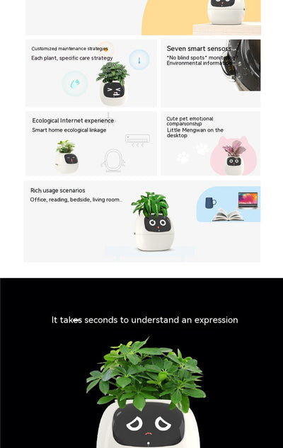 Maceta Inteligente con IA: 49 Expresiones y 7 Sensores para Plantas Felices - Image 11