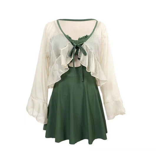 Traje de Baño Deportivo Manga Larga Reductor Silueta - Image 12