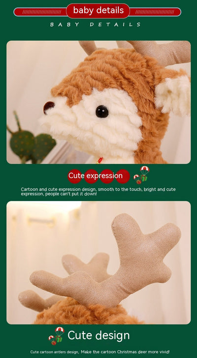 Almohada Navideña Reno Adorable para Árbol de Navidad - Image 25