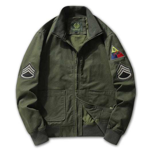 Chaqueta Bomber Retro MA1 Estilo Militar Aviador - Image 9