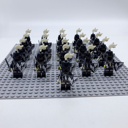 Set de 21 Bloques de Construcción Caballeros Dorados para Niños - Image 27