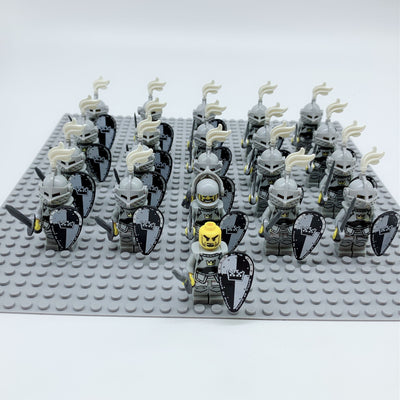 Set de 21 Bloques de Construcción Caballeros Dorados para Niños - Image 33