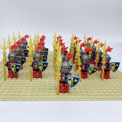 Set de 21 Bloques de Construcción Caballeros Dorados para Niños - Image 35
