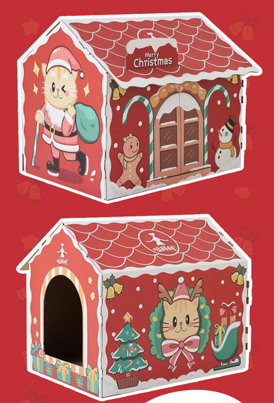 Rascador Navideño para Gatos - Diseño Festivo Limited Edition - Image 12