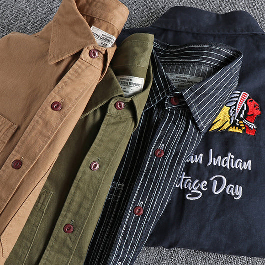 Camisa Tejida Pesada con Bordado en Espalda - Image 17