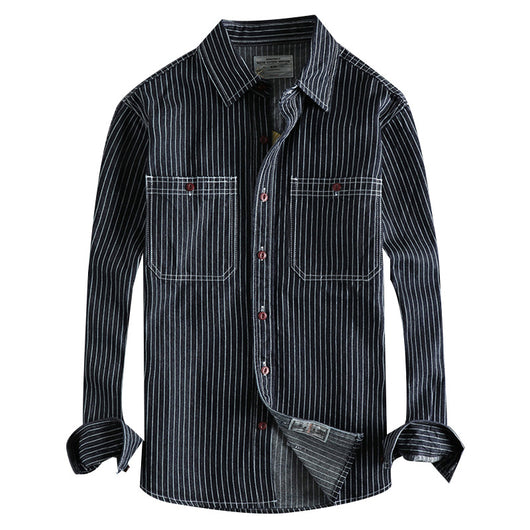 Camisa Tejida Pesada con Bordado en Espalda - Image 18
