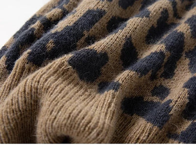 Suéter Mohair Estampado Leopardo - Image 7