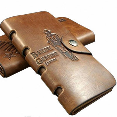 Cartera Vintage Trifold con Portadocumentos - Estilo Hunter - Image 16