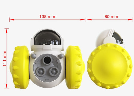 Juguete Interactivo para Perros con Dispensador de Alimento y Pelota Equilibrante - Image 12