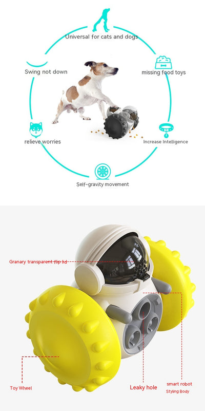 Juguete Interactivo para Perros con Dispensador de Alimento y Pelota Equilibrante - Image 15