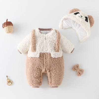 Ropa de Invierno para Bebés con Forro Polar Acolchado - Image 6