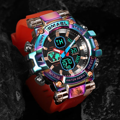 Reloj Deportivo de Aleación Colorida para Hombre - Image 13