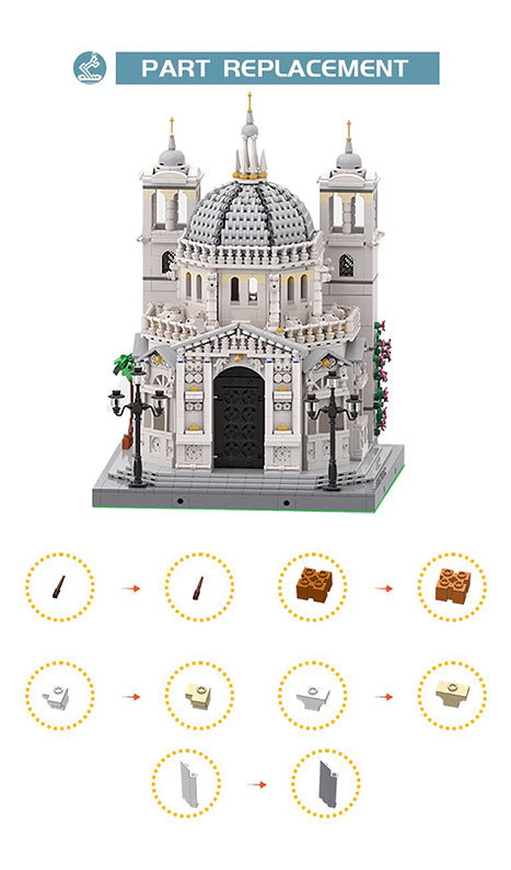Réplica de la Iglesia Notre Dame - Juguete Arquitectónico de Colección - Image 13