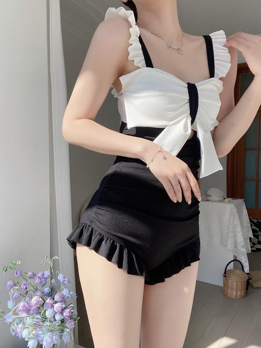 Traje de Baño Enterizo Estilo Japonés con Cintura Alta y Cobertura Abdominal - Image 13