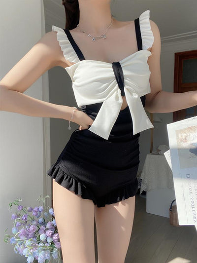 Traje de Baño Enterizo Estilo Japonés con Cintura Alta y Cobertura Abdominal - Image 14