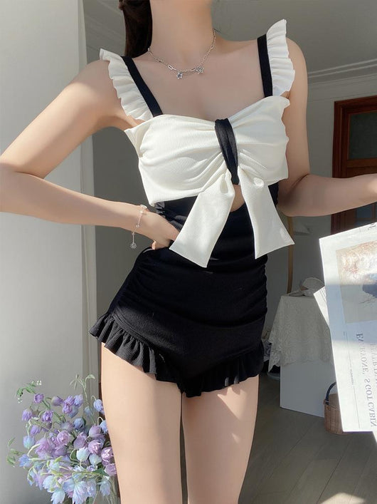 Traje de Baño Enterizo Estilo Japonés con Cintura Alta y Cobertura Abdominal - Image 14
