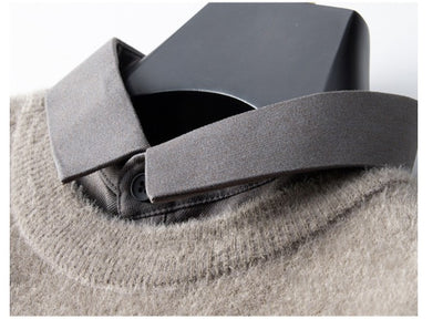 Camisa Térmica Hombre con Efecto Dos Piezas y Imitación Visón - Image 16