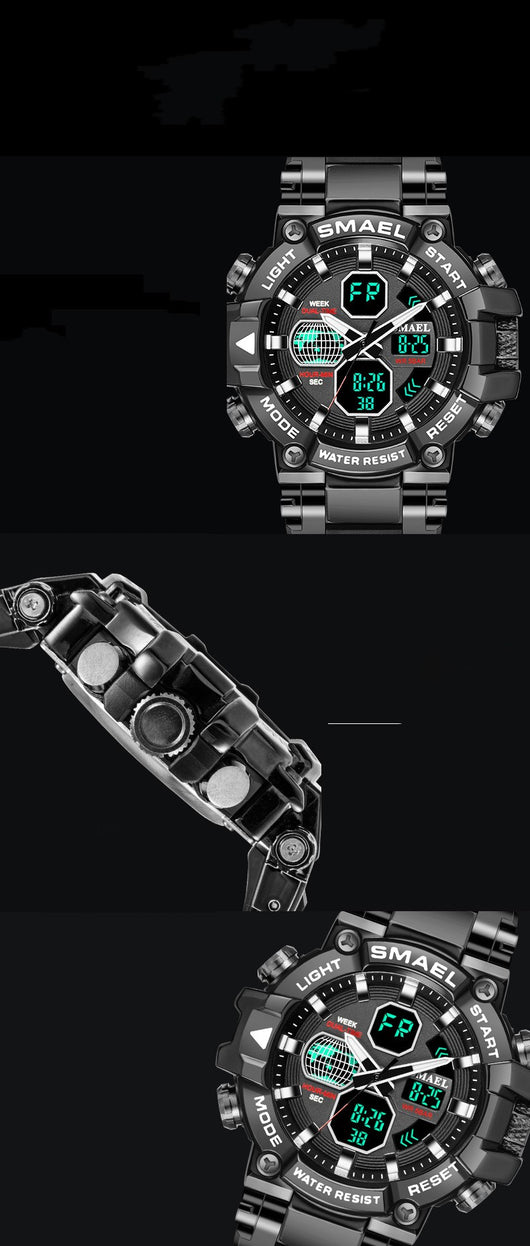Reloj Multifuncional de Aleación para Hombre - Estilo Contemporáneo - Image 12